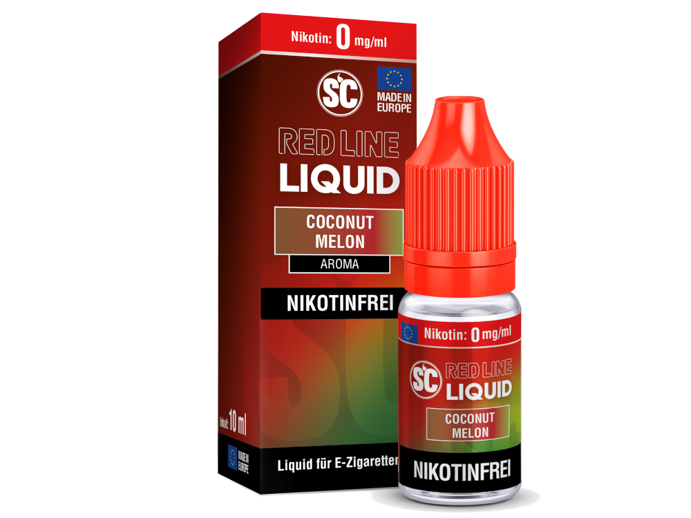 SC - Red Line - Coconut Melon - Nikotinsalz Liquid - 0 mg/ml