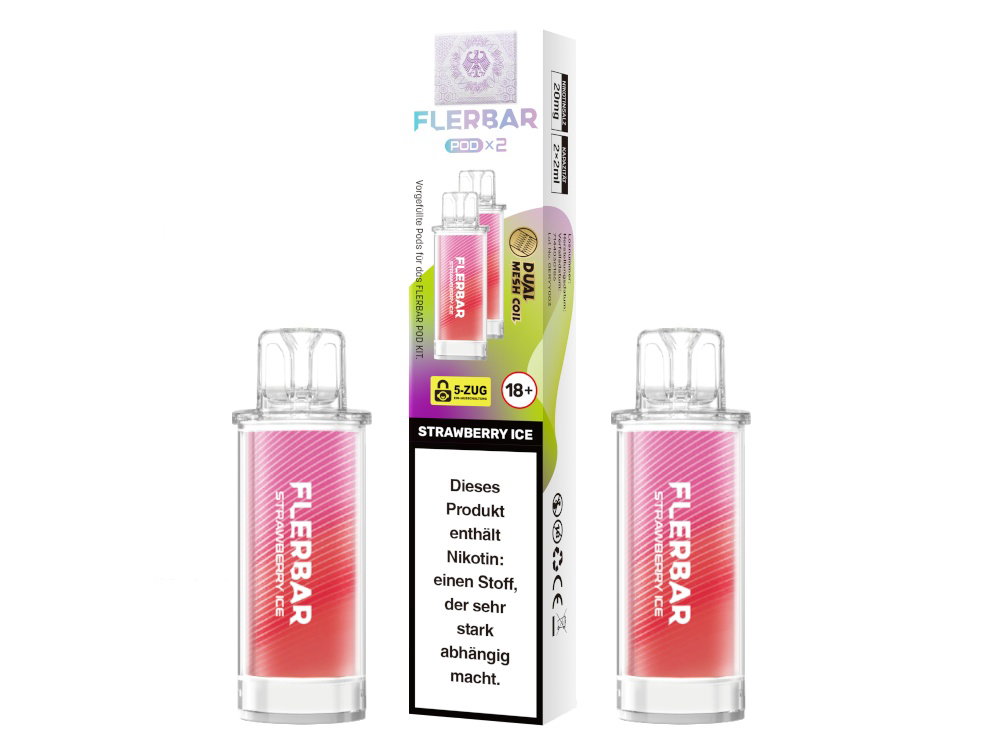 Flerbar - POD - Prefilled - Strawberry Ice