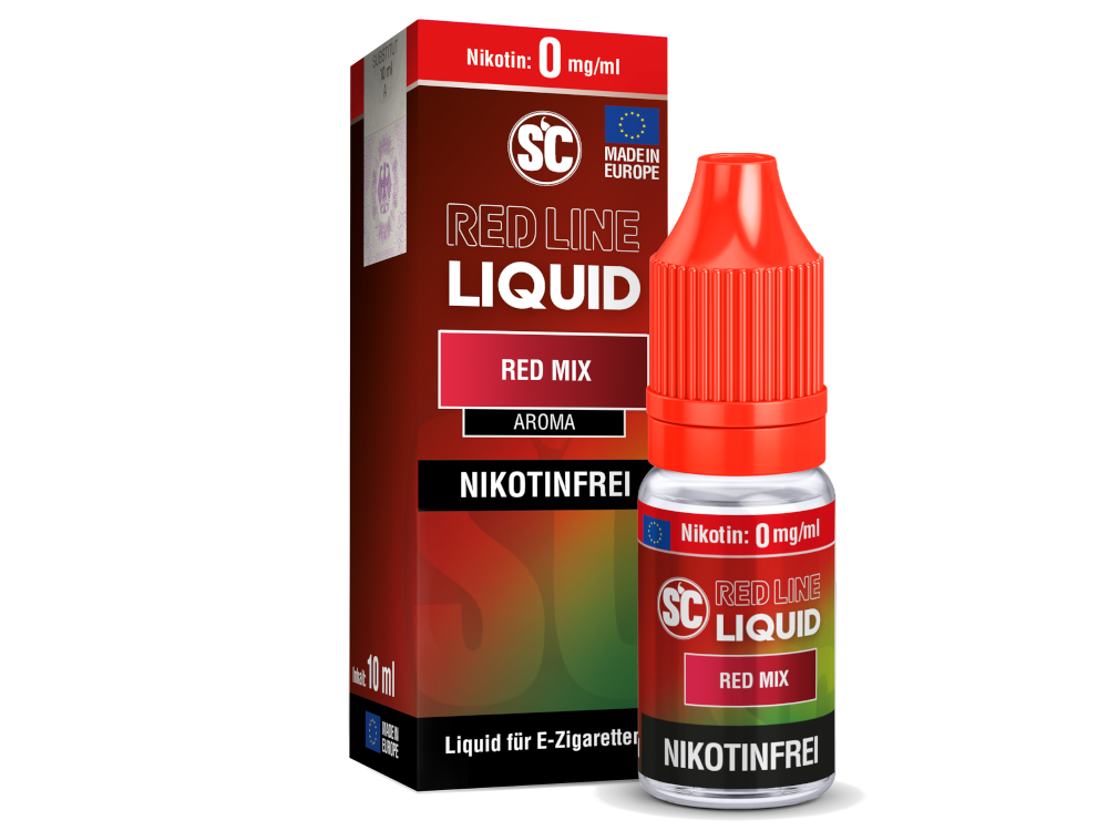 SC - Red Line - Red Mix - Nikotinsalz Liquid - 0 mg/ml