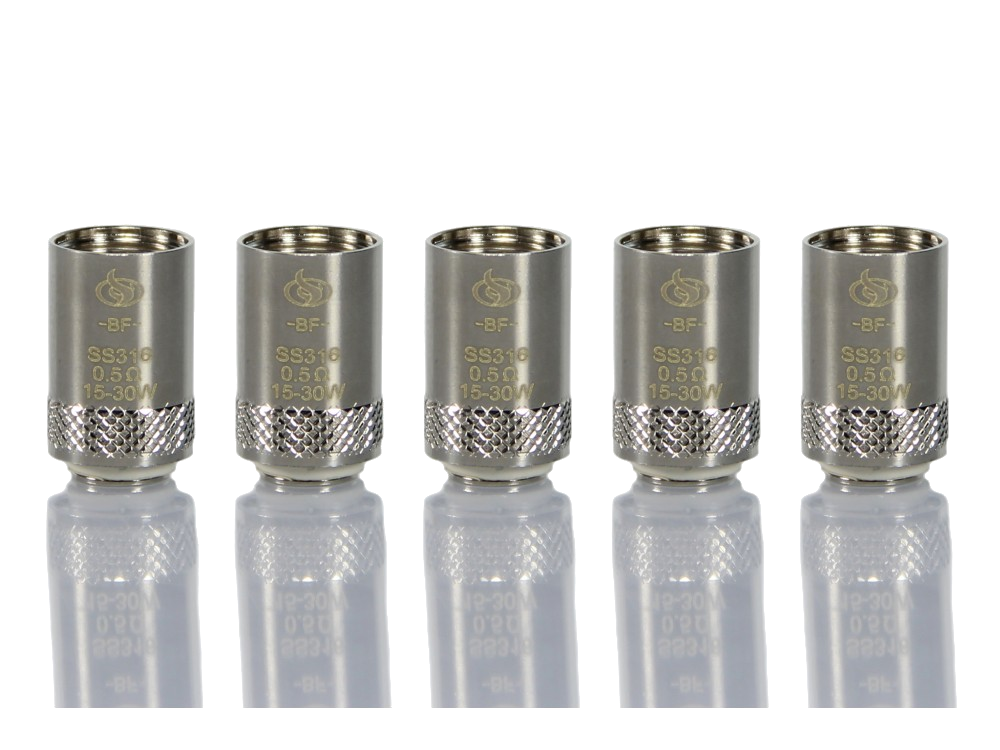InnoCigs - BF SS316 Heads - 0,5 Ohm