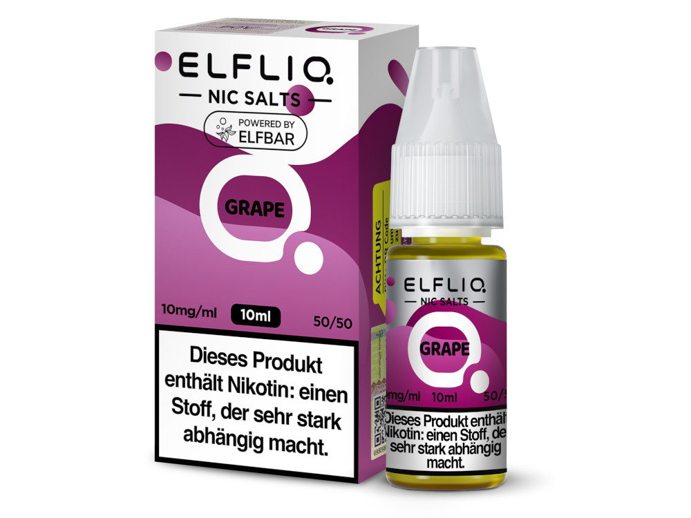 ELFLIQ - Grape - Nikotinsalz Liquid - 10 mg/ml