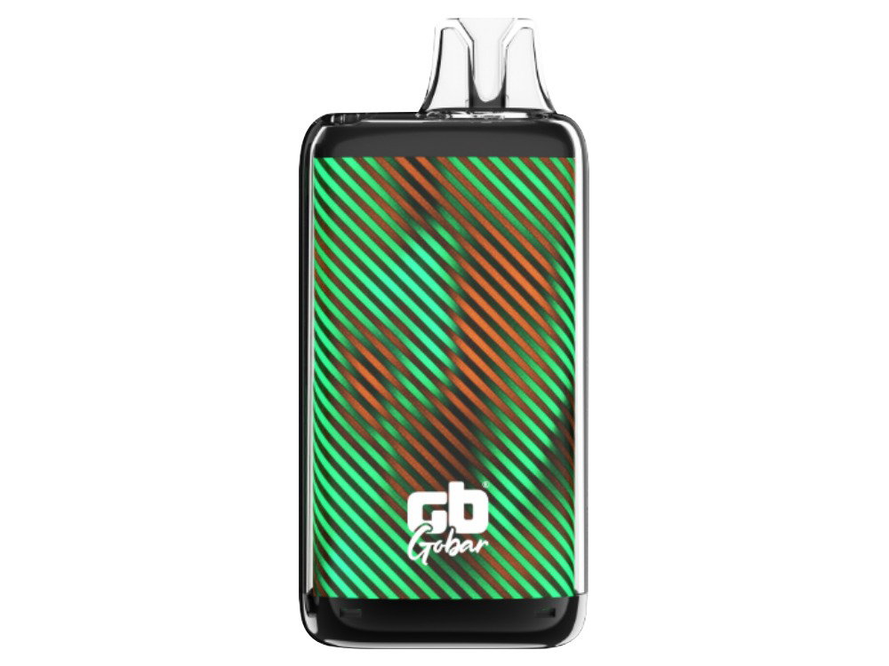 GOBAR - Kong Max Einweg E-Zigarette - Green Stripes