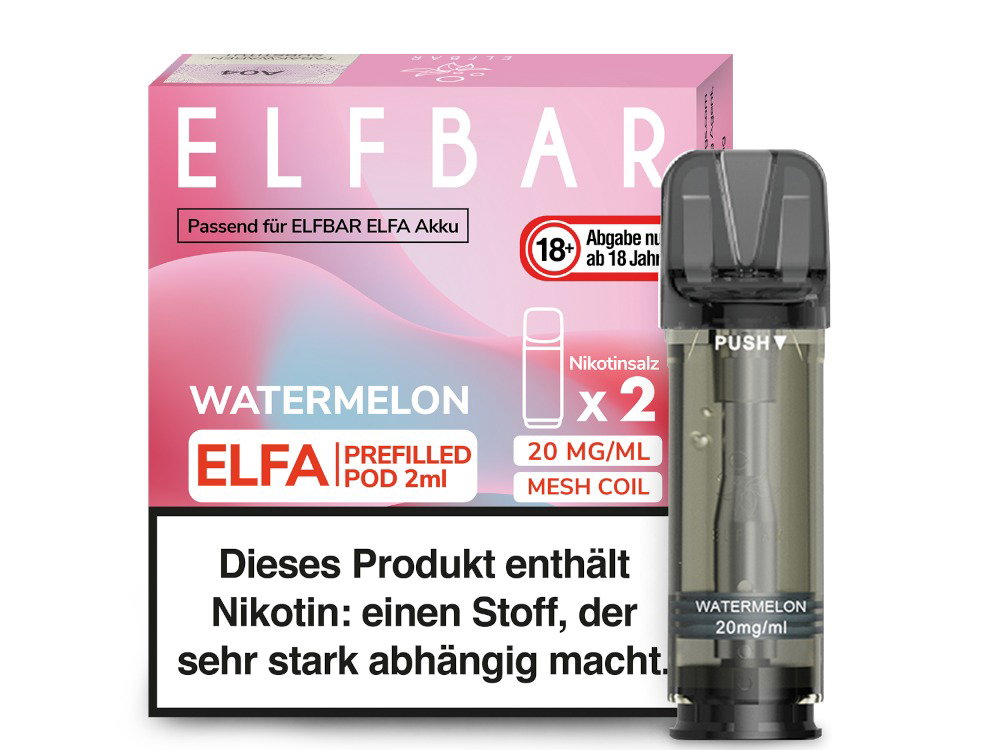 Elfbar Elfa Pod 20 mg/ml - Prefilled - Watermelon