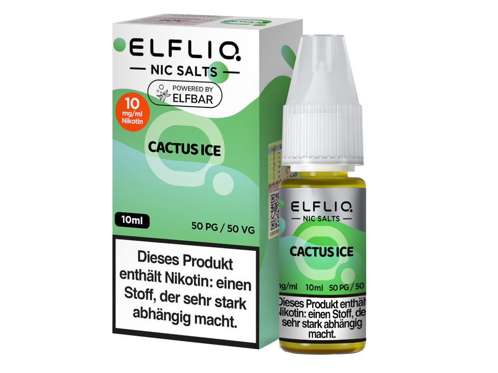 ELFLIQ - Cactus Ice - Nikotinsalz Liquid - 10 mg/ml