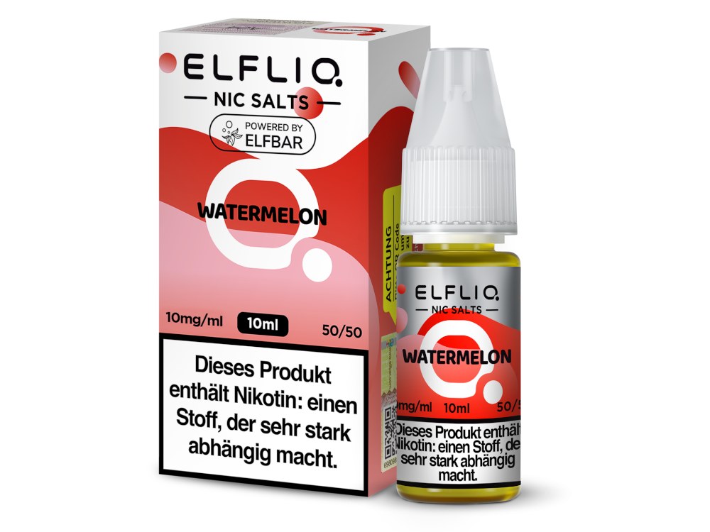 ELFLIQ - Watermelon - Nikotinsalz Liquid - 10 mg/ml