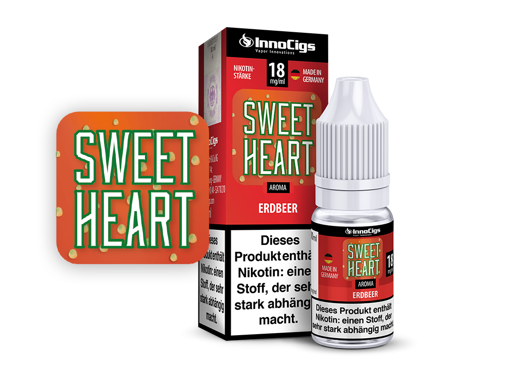 Sweetheart Erdbeer Aroma - Liquid für E-Zigaretten - 3 mg/ml