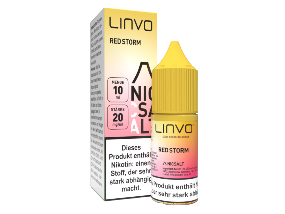 Linvo - Nikotinsalz Liquid - Red Storm - 20 mg/ml