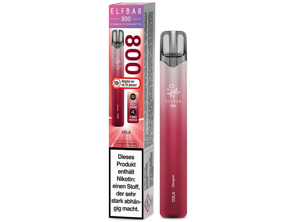 Elfbar 800 Einweg E-Zigarette - Prefilled