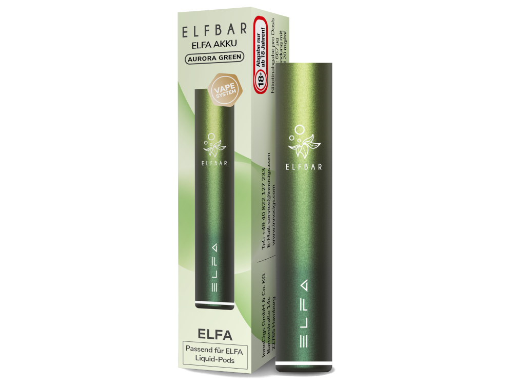 ELFBAR ELFA Akku 500 mAh | Basisgerät ELFBAR ELFA Akku 500 mAh | Basisgerät