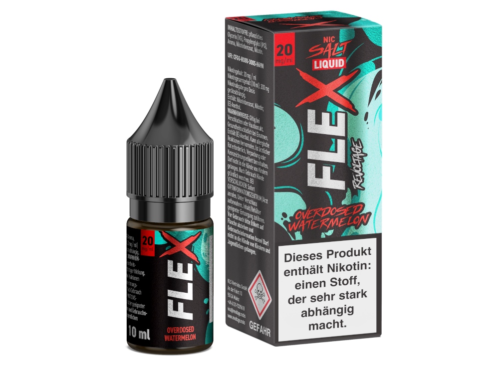 Revoltage - FLEX Nikotinsalz Liquid - Watermelon - 20 mg/ml