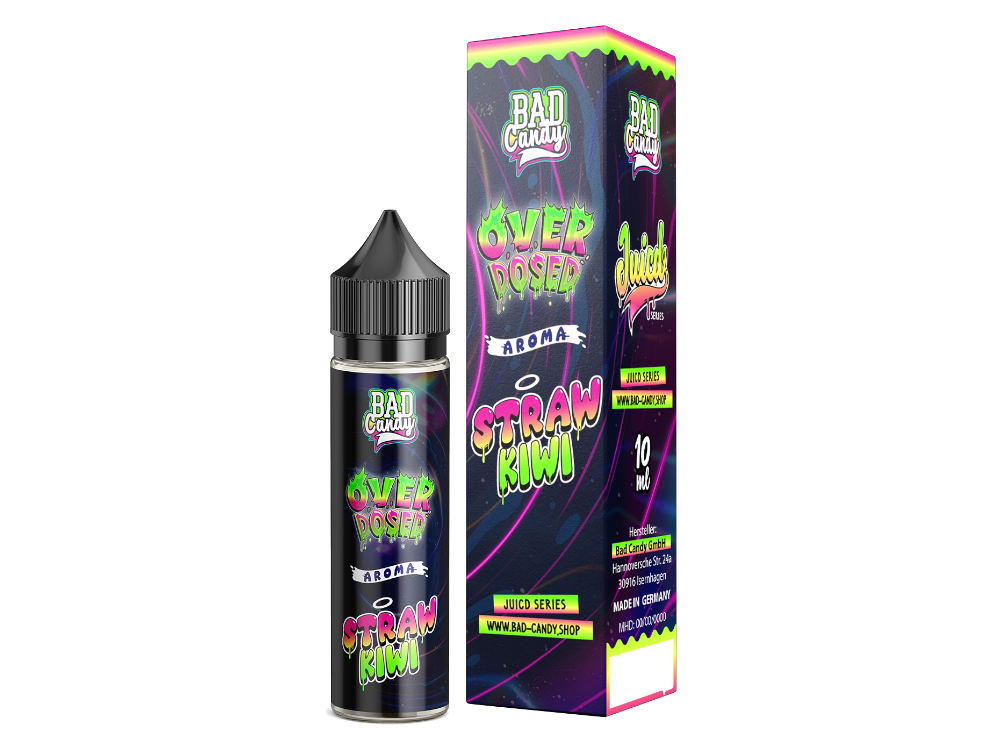 Bad Candy Liquids - Juicd - Longfill 10 ml - Straw Kiwi