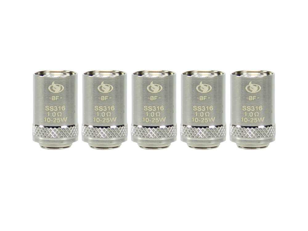InnoCigs - BF SS316 Heads - 1,0 Ohm