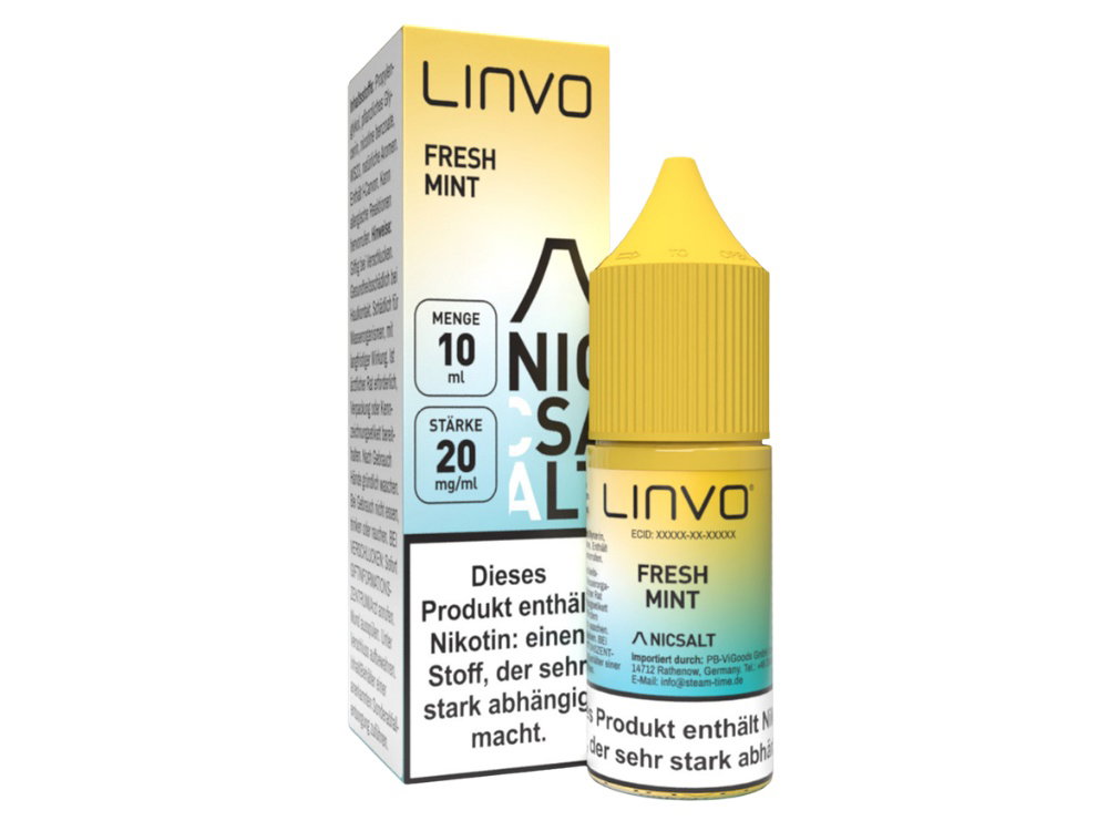 Linvo - Nikotinsalz Liquid - Fresh Mint - 20 mg/ml