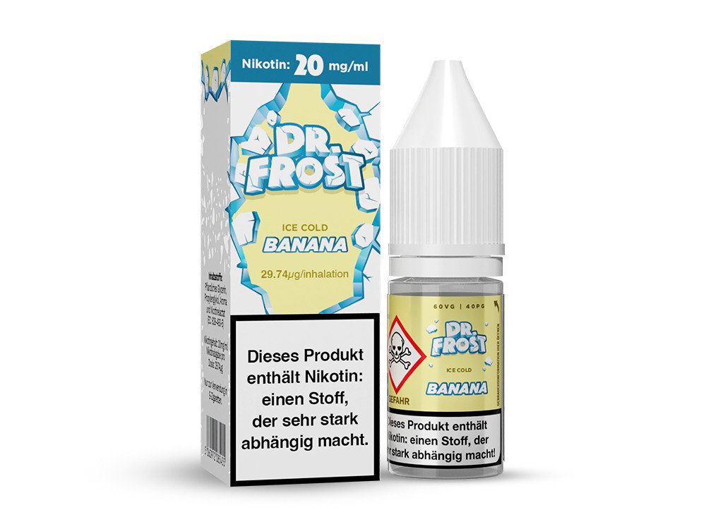 Dr. Frost - Ice Cold - Nikotinsalz Liquid - Banana - 20 mg/ml