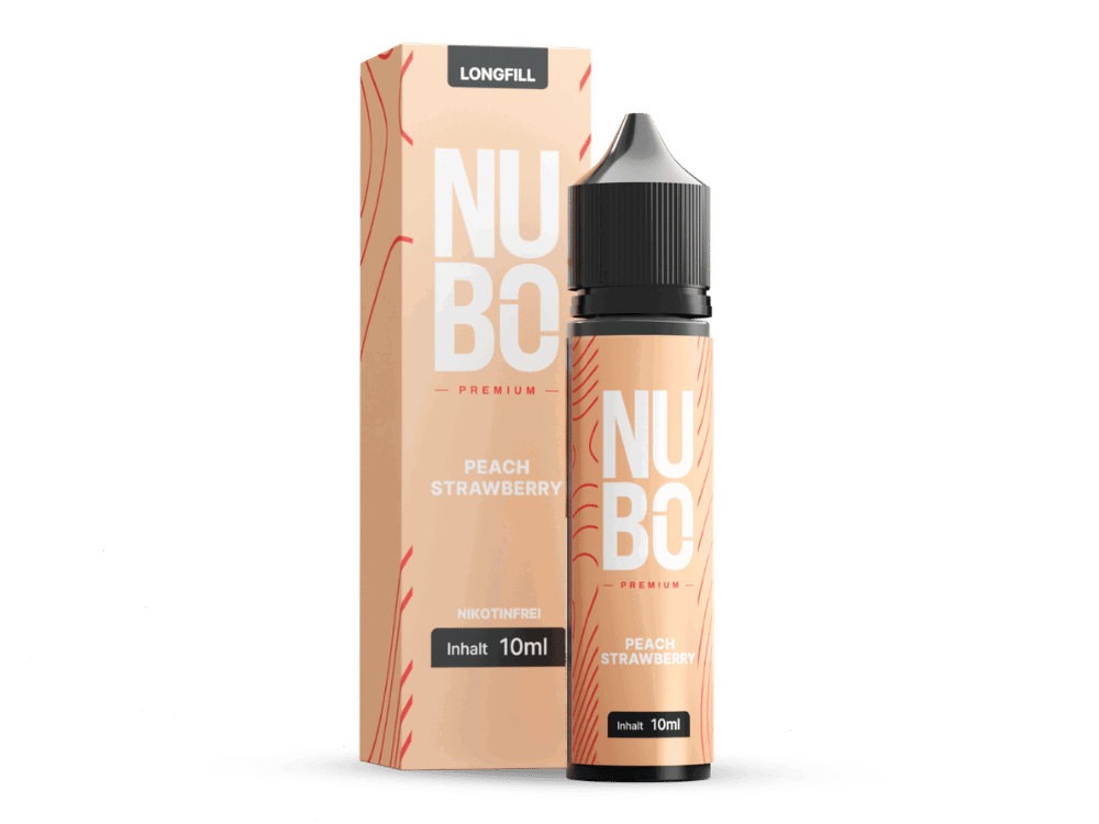 NUBO - Longfills 10 ml - Peach Strawberry