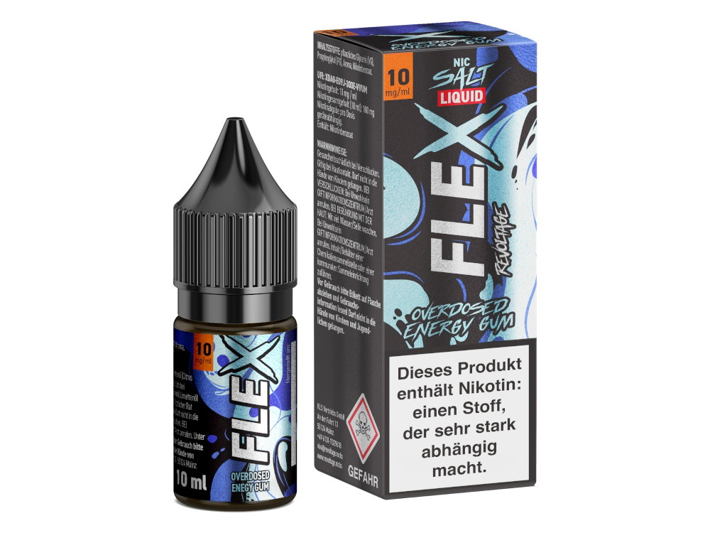Revoltage - FLEX Nikotinsalz Liquid - Energy Gum - 10 mg/ml