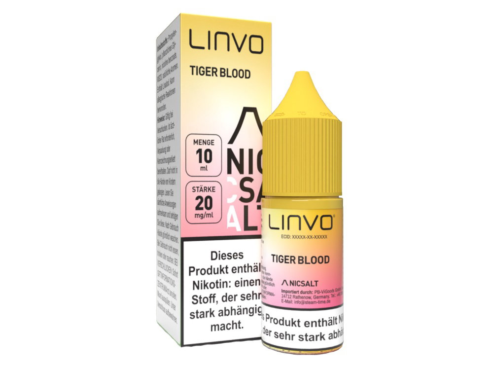 Linvo - Nikotinsalz Liquid - Tiger Blood - 20 mg/ml
