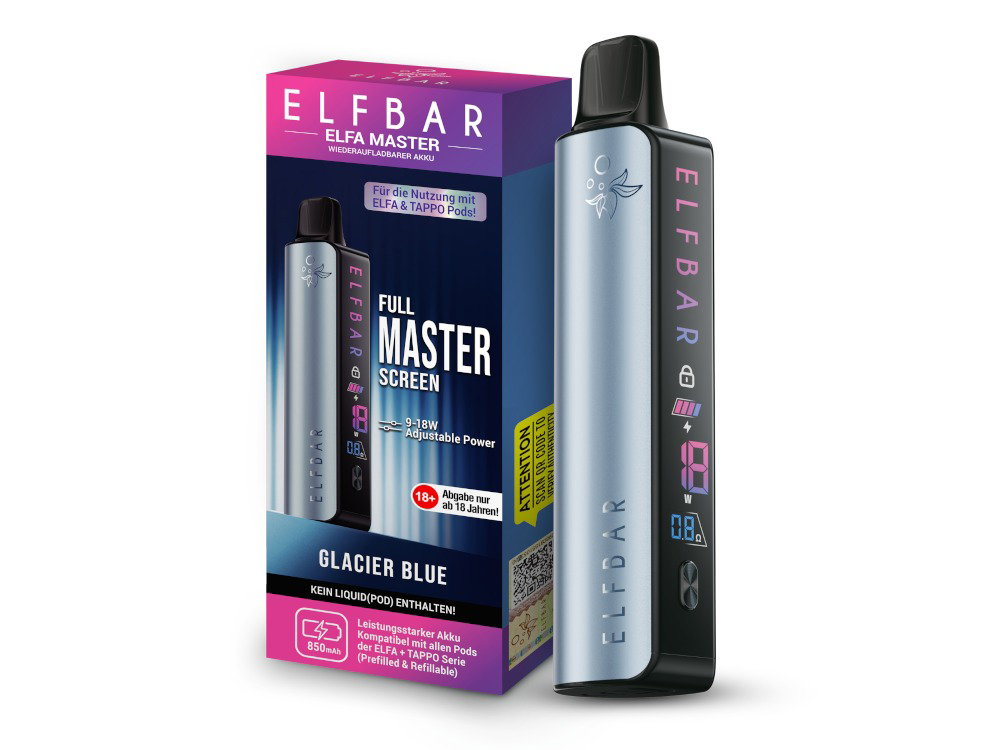 Elfbar Elfa Master 850 mAh Glacier Blue Elfbar Elfa Master 850 mAh Glacier Blue