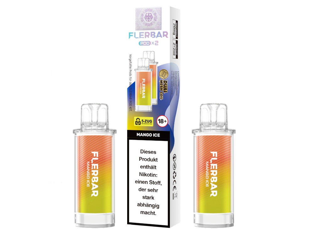 Flerbar - POD - Prefilled - Mango Ice