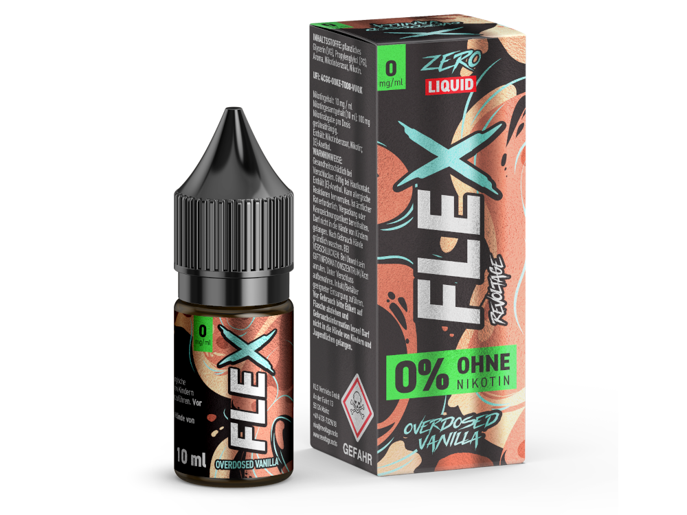 Revoltage - FLEX Nikotinsalz Liquid - Vanilla - 0 mg/ml