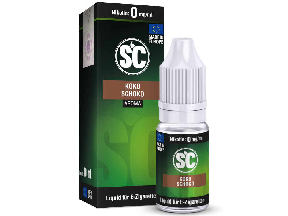 SC Liquid - Kokos Schokolade 0 mg/ml 10er Packung