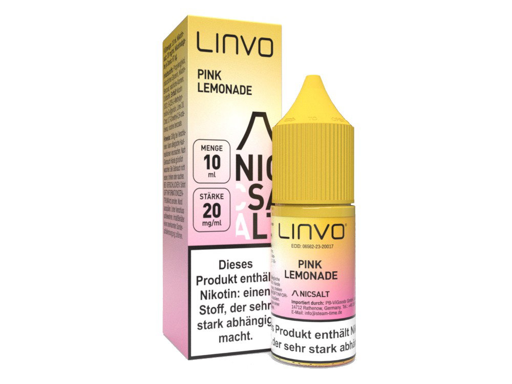 Linvo - Nikotinsalz Liquid - Pink Lemonade - 20 mg/ml