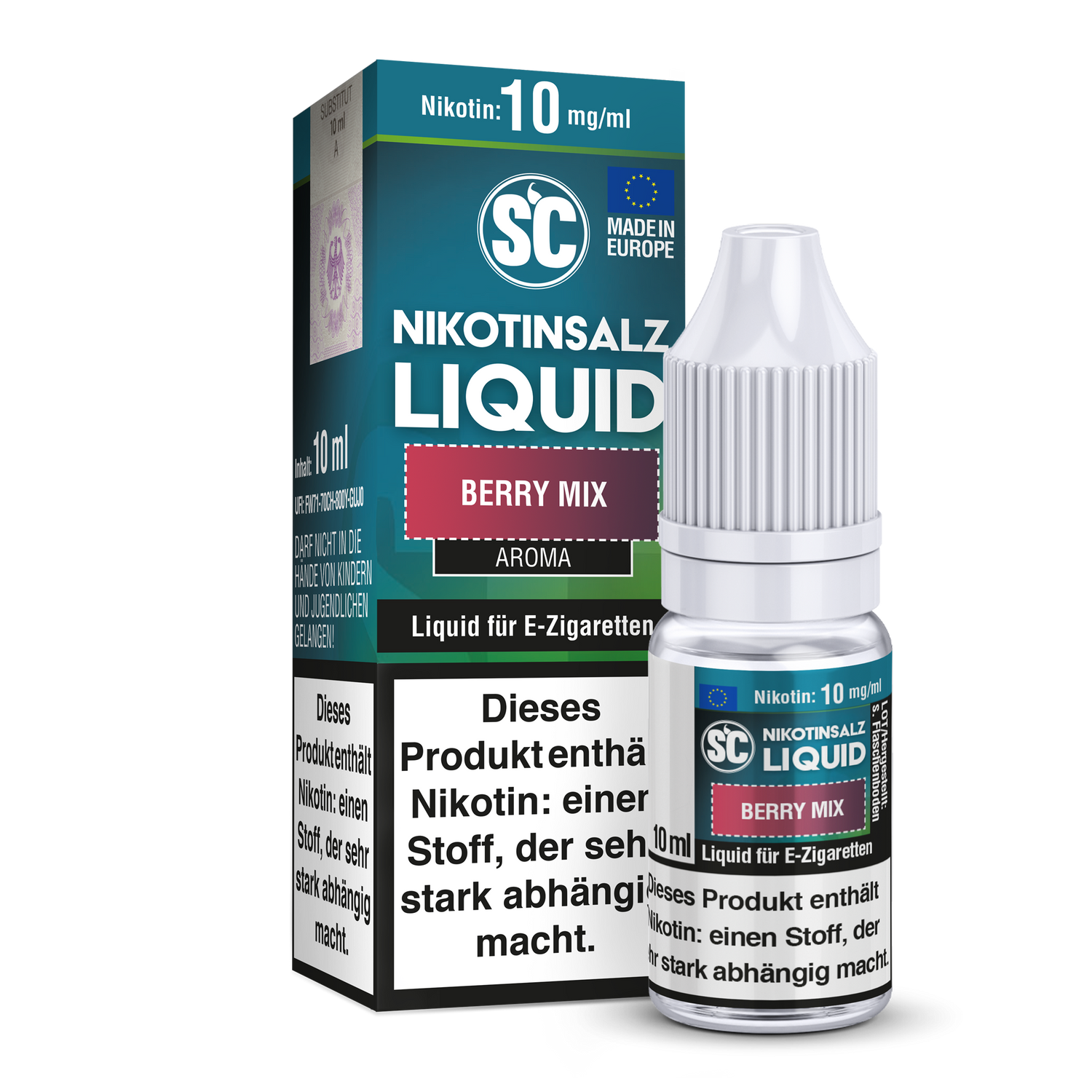 SC - Berry Mix - Nikotinsalz Liquid - 10 mg/ml