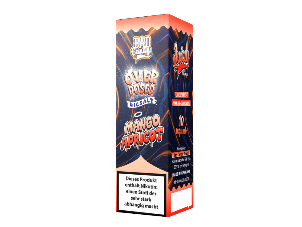 Bad Candy Liquids - Juicd - Nikotinsalz Liquid - Mango Apricot - 10 mg/ml