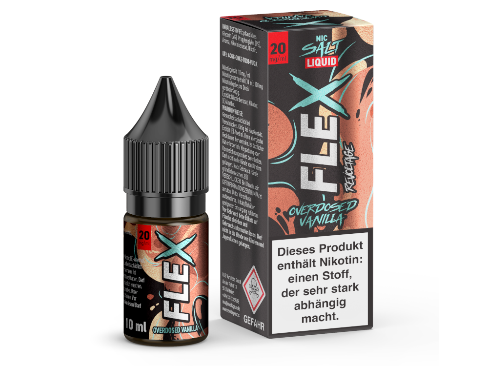 Revoltage - FLEX Nikotinsalz Liquid - Vanilla - 20 mg/ml