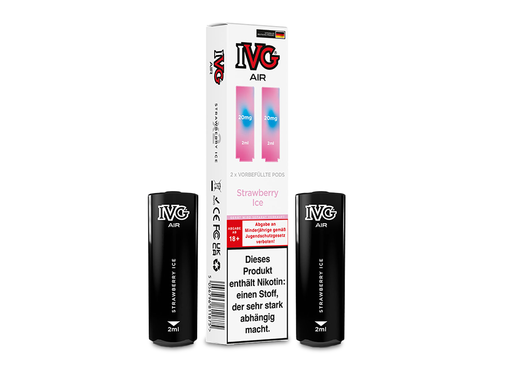 IVG AIR Pod - Watermelon Ice - Strawberry Ice - 20 mg/ml