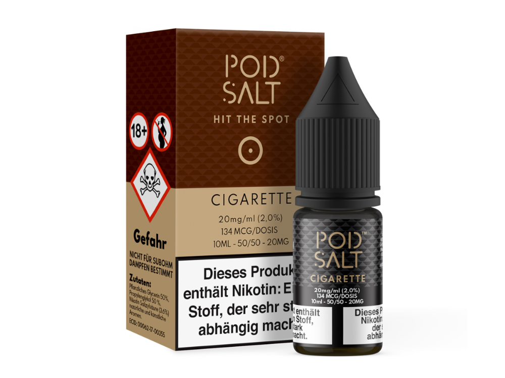 Pod Salt - Cigarette - E-Zigaretten Nikotinsalz Liquid - 20 mg/ml