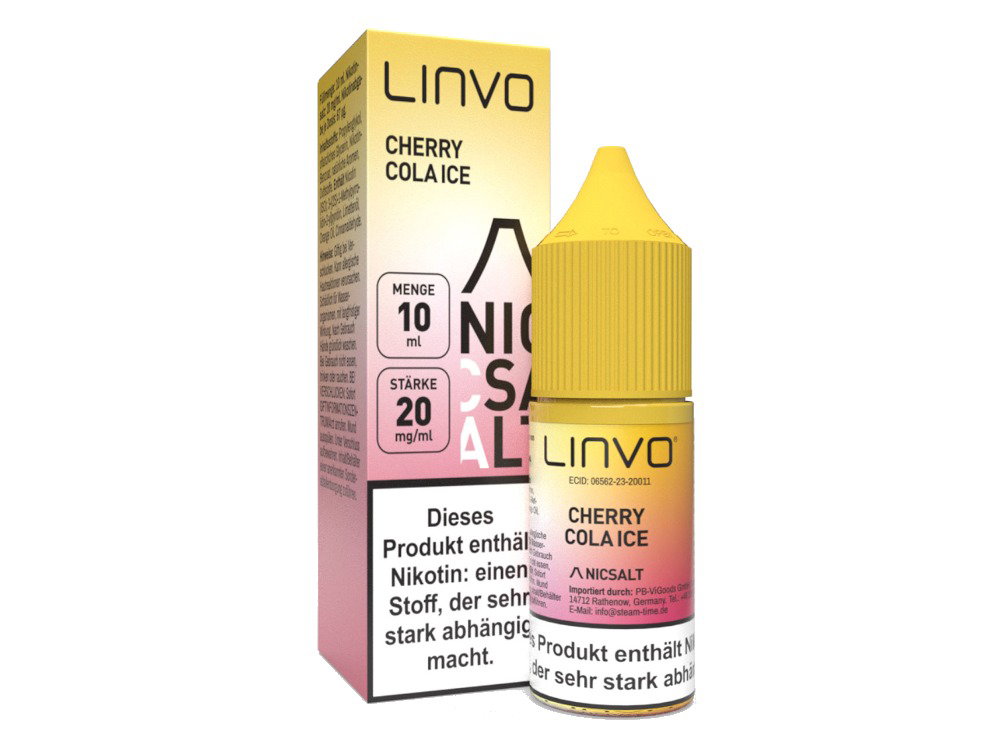 Linvo - Nikotinsalz Liquid - Cherry Cola Ice - 20 mg/ml