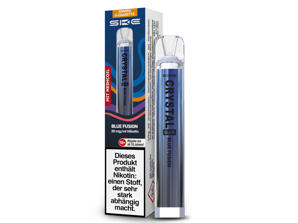SKE - Crystal Bar Einweg E-Zigarette - Blue Fusion