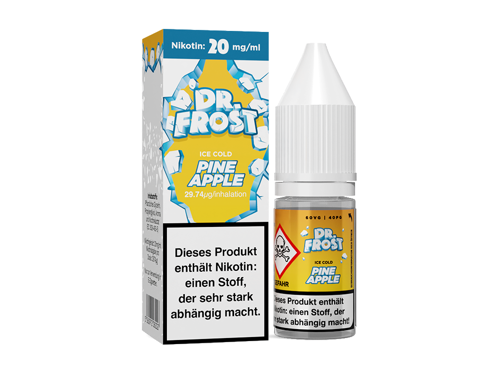 Dr. Frost - Ice Cold - Nikotinsalz Liquid - Pineapple - 20 mg/ml