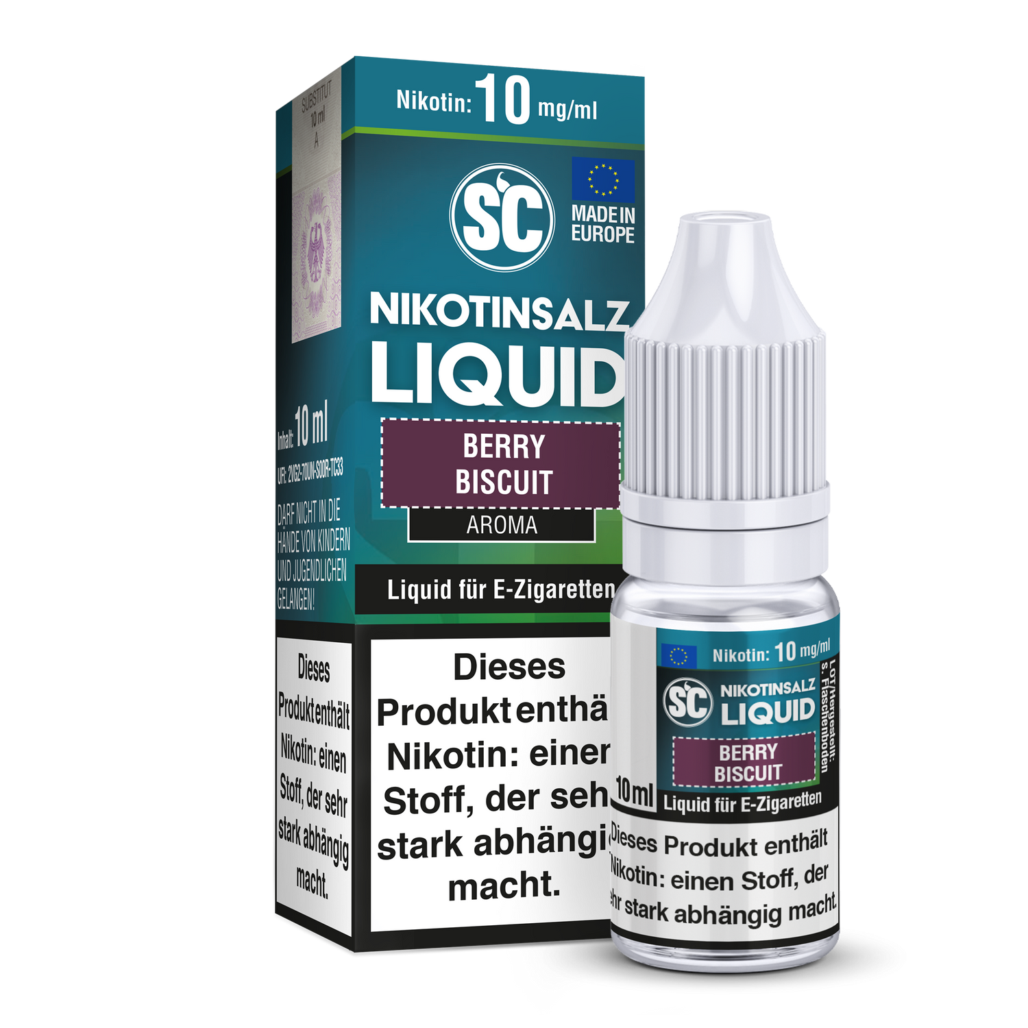 SC - Berry Biscuit - Nikotinsalz Liquid - 10 mg/ml