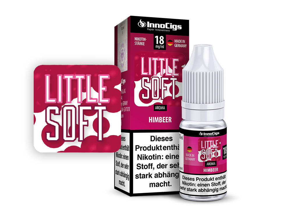 Little Soft Himbeer Aroma - Liquid für E-Zigaretten - 18 mg/ml