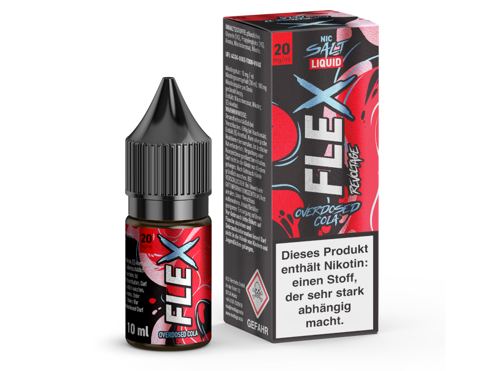 Revoltage - FLEX Nikotinsalz Liquid - Cola - 20 mg/ml