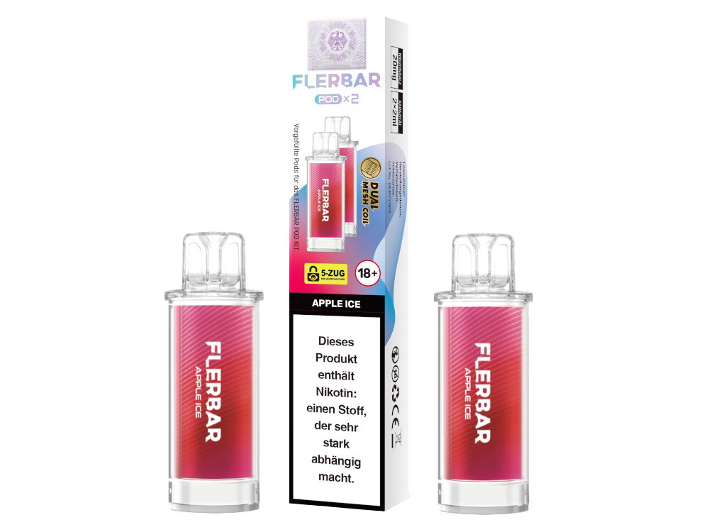 Flerbar - POD - Prefilled - Apple Ice