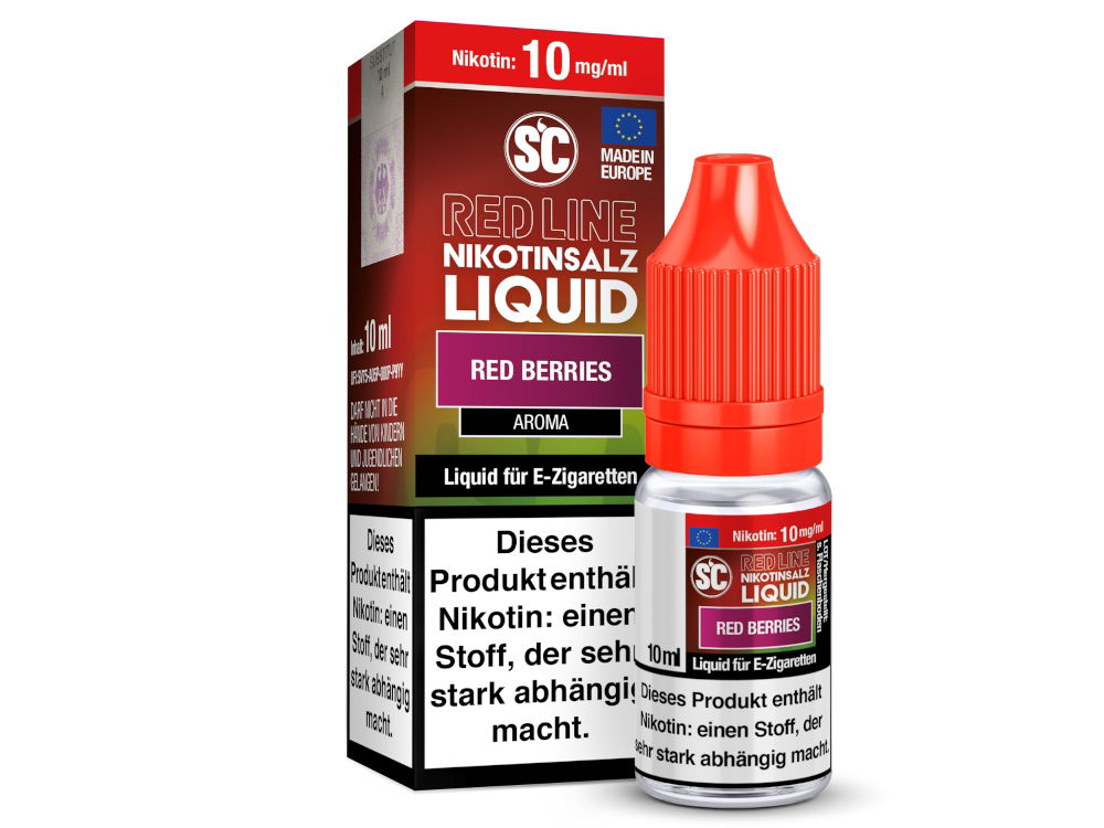 SC - Red Line - Red Berries - Nikotinsalz Liquid
