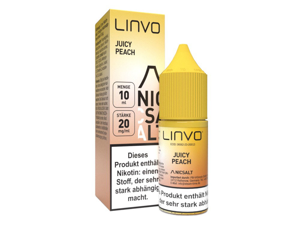 Linvo - Nikotinsalz Liquid - Juicy Peach - 20 mg/ml