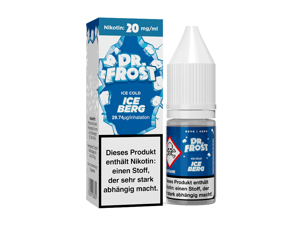 Dr. Frost - Ice Cold - Nikotinsalz Liquid - Iceberg - 20 mg/ml