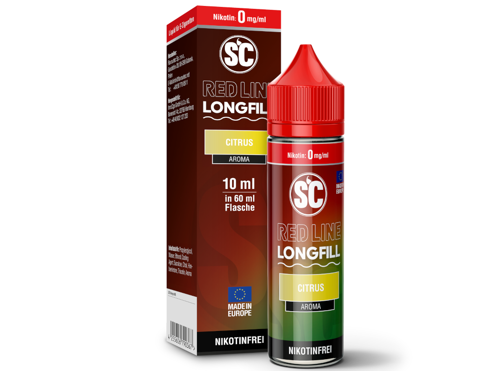 SC - Red Line - Aroma Citrus 10 ml 10er Packung