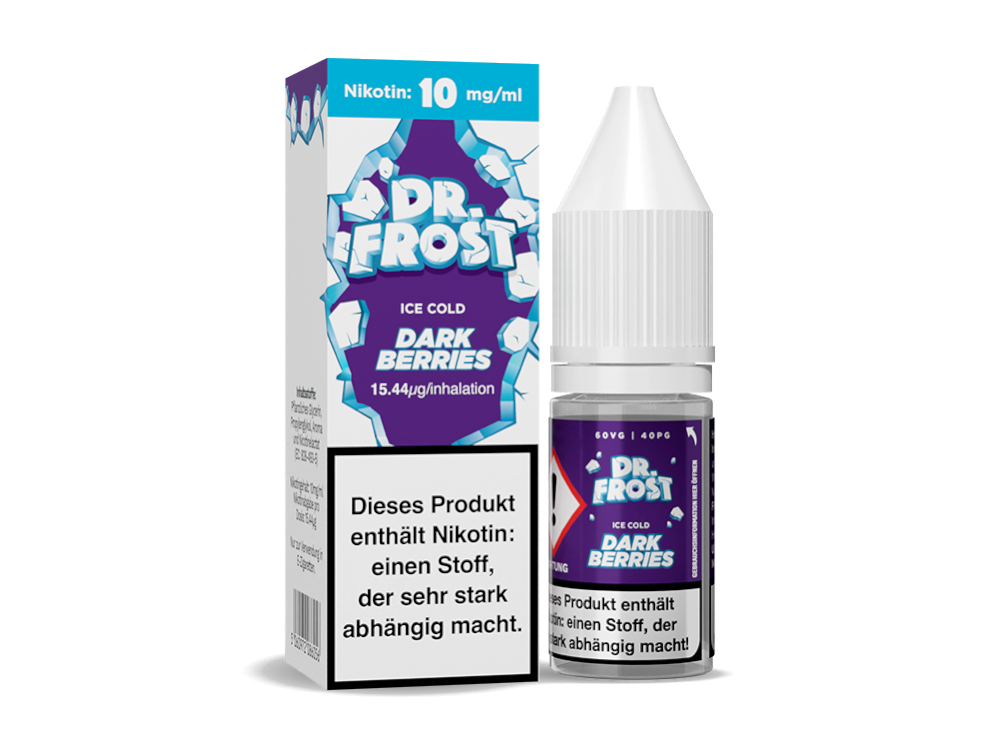 Dr. Frost - Ice Cold - Nikotinsalz Liquid - Dark Berries - 10 mg/ml
