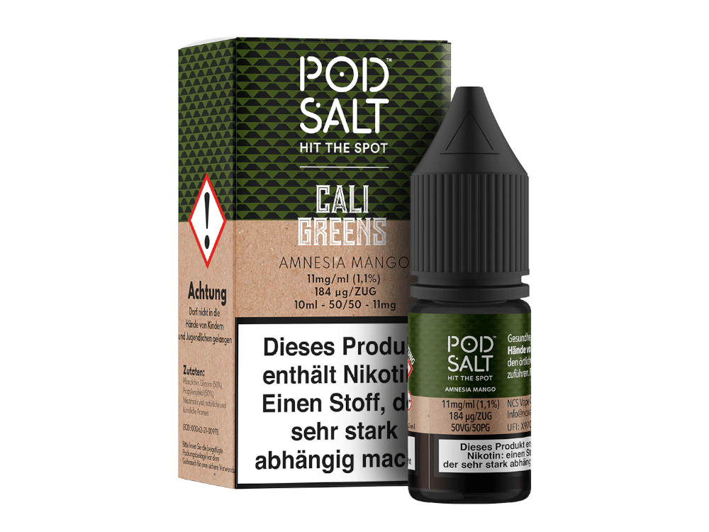 Pod Salt Fusion - Amnesia Mango - Nikotinsalz Liquid - 11 mg/ml