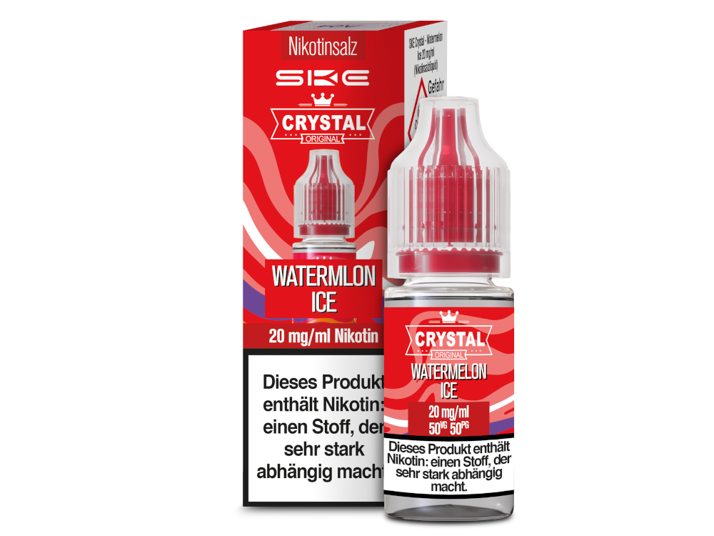 SKE - Crystal - Nikotinsalz Liquid - Watermelon Ice