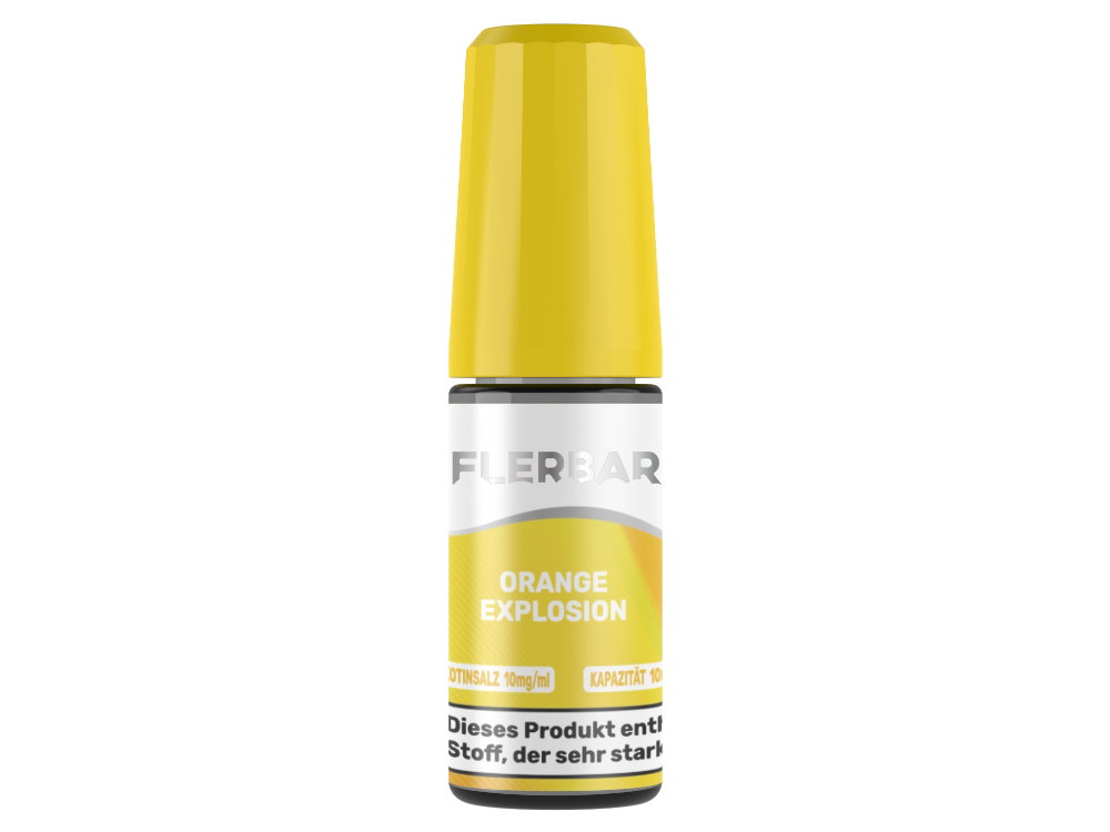 Flerbar Liquid - Nikotinsalz Liquid - Orange Explosion - 10 mg/ml