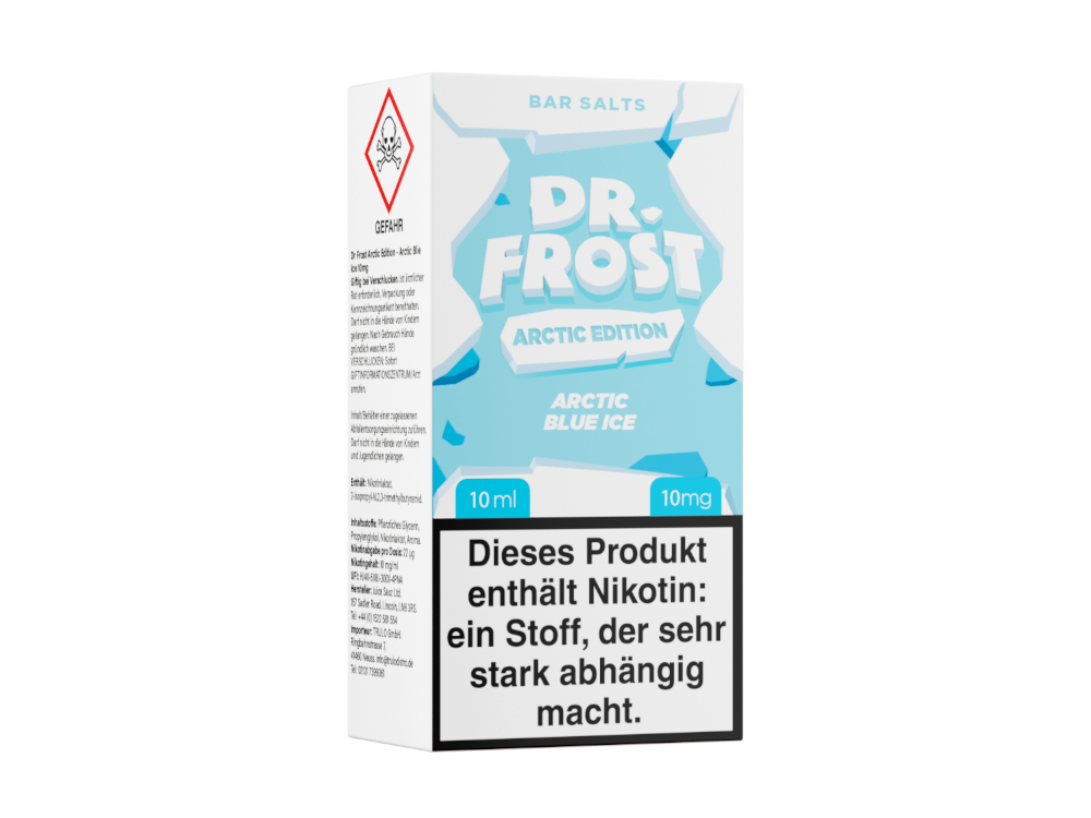 Dr. Frost - Arctic Edition - Nikotinsalz Liquid - Arctic Blue Ice - 10 mg/ml