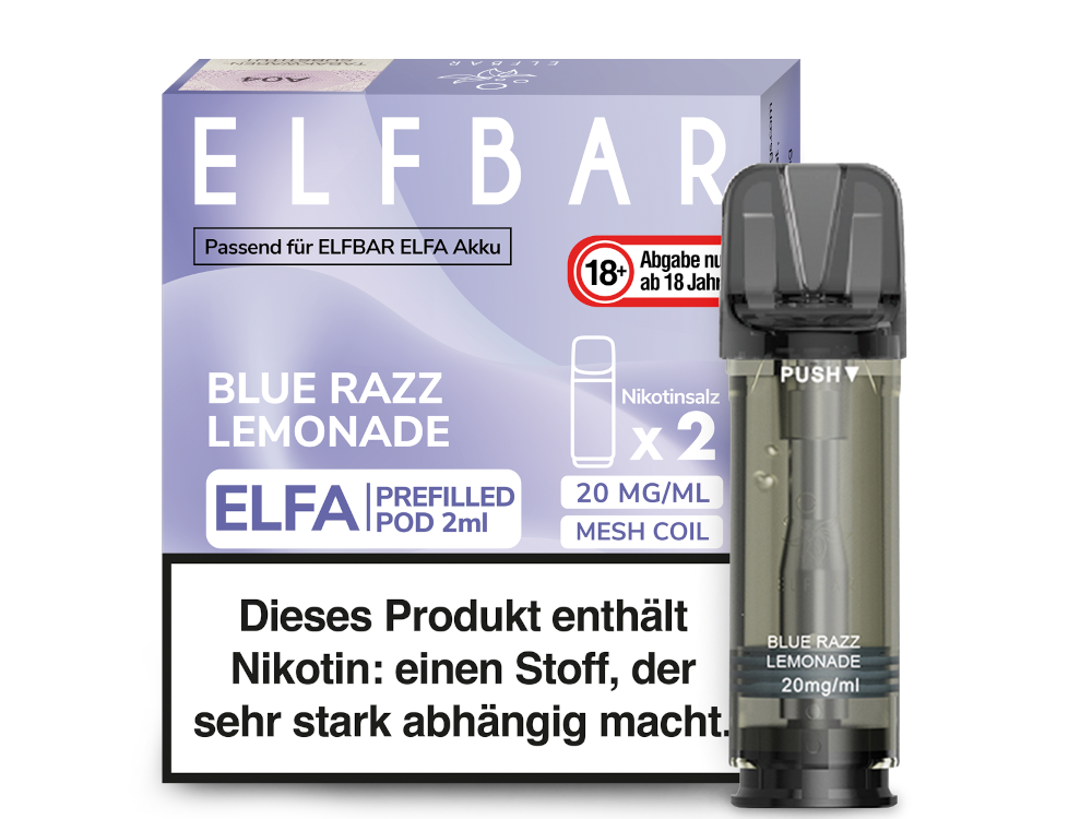 Elfbar Elfa Pod (2 Stück) - Prefilled