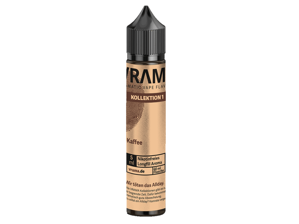 VRAMA - Kollektion 1 - Longfills 5 ml - Kaffee