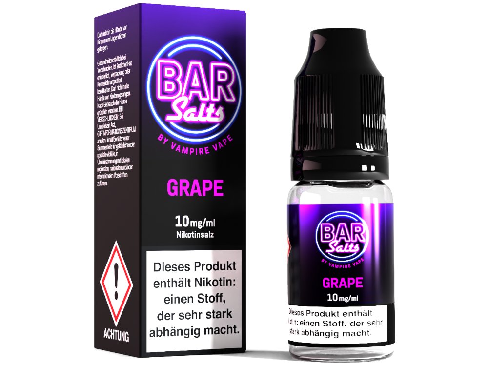 Vampire Vape - Bar Salts - Nikotinsalz Liquid - Grape - 5 mg/ml